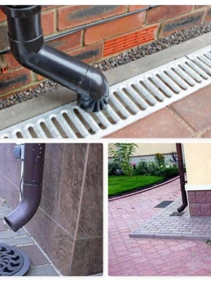 Уход и обслуживание водостоков и ливнёвки отмостки вокруг дома