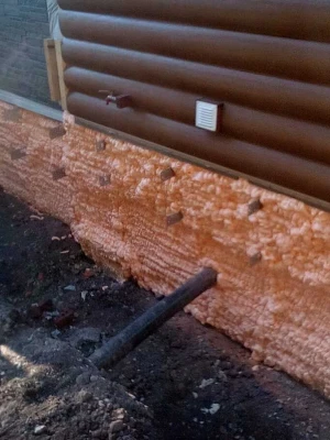 Утепление фундамента после ремонта