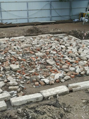 Фундаментные подушки из лёгкого бетона