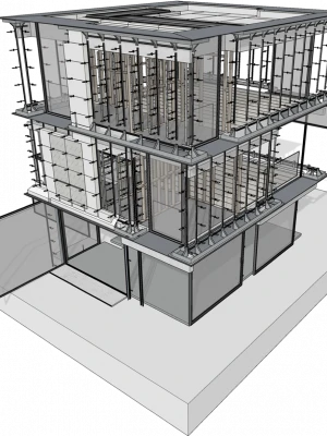 3D-проектирование реконструкции дома