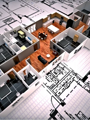 3D-визуализация изменений электропроводки при реконструкции дома
