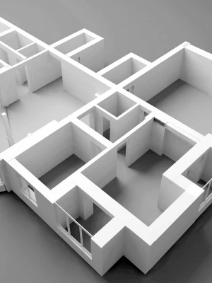 3D-визуализация изменений системы видеонаблюдения при реконструкции дома