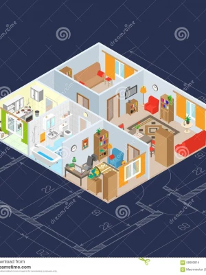 3D-визуализация реконструкции электропроводки дома