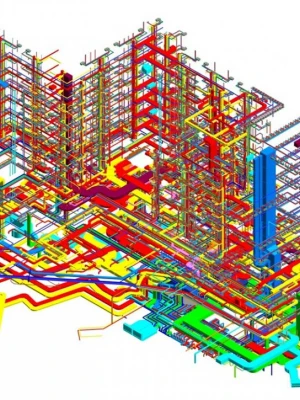 3D-проектирование реконструкции канализации дома