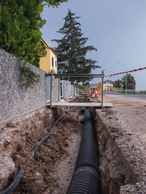 Авторский надзор за реконструкцией системы дренажа и водоотведения дома