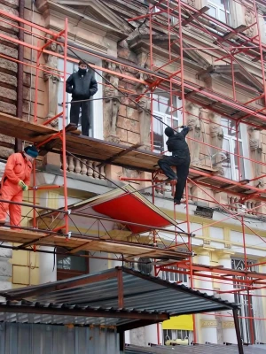 Авторский надзор за реконструкцией вентилируемого фасада дома